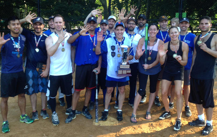 Wall St. Journal Wins 2015 NYMSL Championship